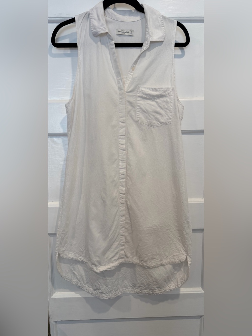 Abercrombie & Fitch Women’s White Shirt Dress